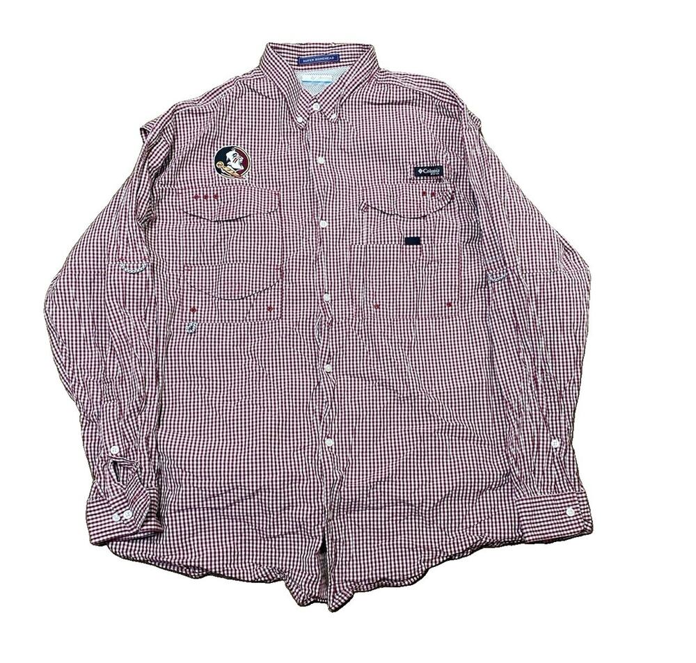 FSU | Men’s XL Columbia PFG Long-Sleeve Shirt